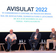 Francisco Turra, Gedeão Pereira e Paulo Menzel